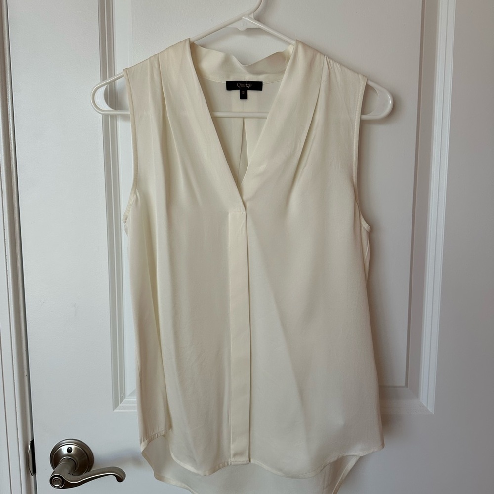 Quince Women's Washable Silk Blouse